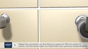 Установка термостата для ванны Grohe