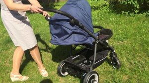 Vaikiškas vežimėlis TEUTONIA FUN - dizainas ir funkcijos