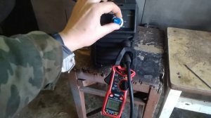 Проверка токов сварки Most ponte 1600 (160A) токовыми клещами.