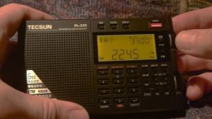Tecsun PL-330 тест ЕТМ с разным порогом чувствительности за городом