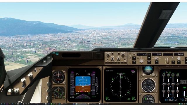 Chiang Mai International (VTCC) downwind to land Runway 36 смотреть онлайн