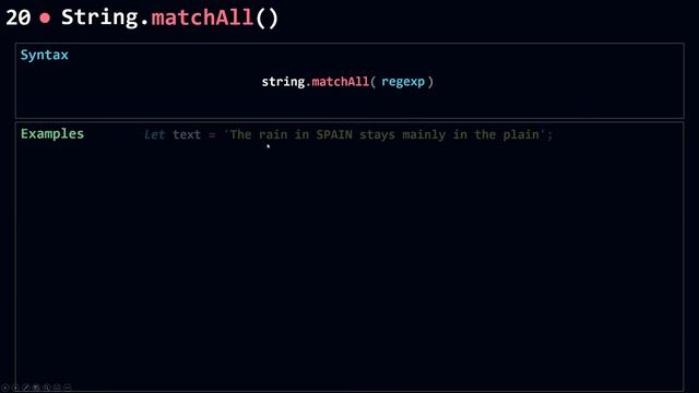 match and matchAll methods | String Object In JavaScript смотреть онлайн