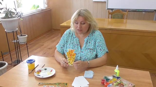 Декоративная роспись «Цветы лета» смотреть онлайн