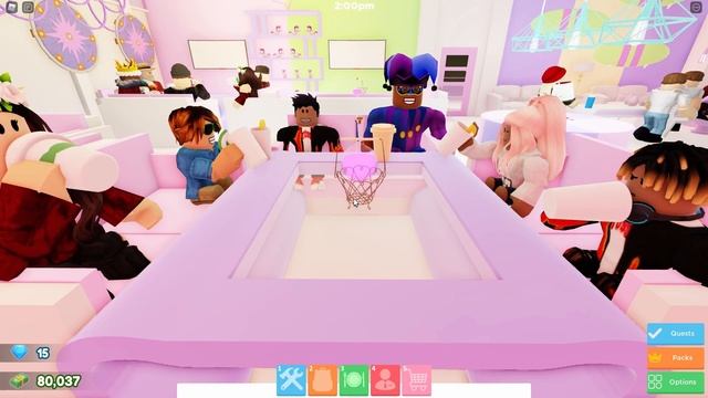 Futuristic Restaurant Design ?️ ROBLOX Restaurant Tycoon 2
