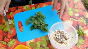 Белый соус с грецким орехом