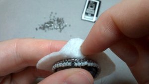 Как оплести кабошон НДЕБЕЛЕ. Мастер класс для начинающих