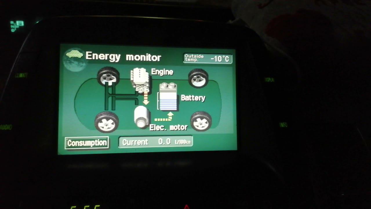 Климат-контроль Тойота Приус 20. Как пользоваться. смотреть онлайн