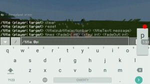 Как выводить тексты на экран с помощью командного блока в Minecraft (чудо блок)