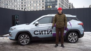 Обзор Москвича 3е | Как электромобиль ведет себя в такси?