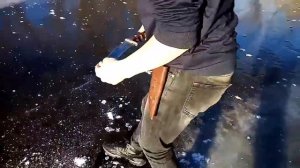 Как сделать лунку ножом. Что делать, если нет бура для зимней рыбалки