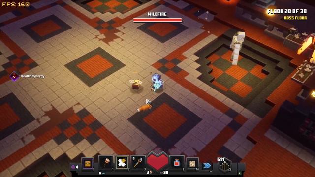 GOLEM vs TOWER BOSS 😮 Minecraft Dungeons LOL смотреть онлайн