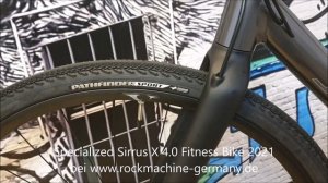 Specialized Sirrus X 4.0 A1 SL Premium Future Shock 1.5 Stout Plug + Play Fitness Bike 2021