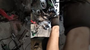 ремонт мотора Audi Q7, 4,2l 8V гильзовка ,проточка и снятие и разбор ч1