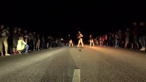 Ночной движ Барнаула.