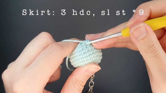 CROCHET AMIGURUMI JELLYFISH KEYCHAIN  Complete Pattern Tutorial  Mocha Stitch