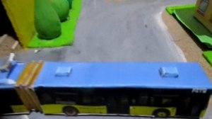 Бумажный троллейбус ЛАЗ Э301