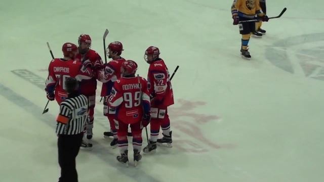 МХЛ-Б'14/15: "Локо-Юниор" - ХК "Брянск" - 4:1 смотреть онлайн