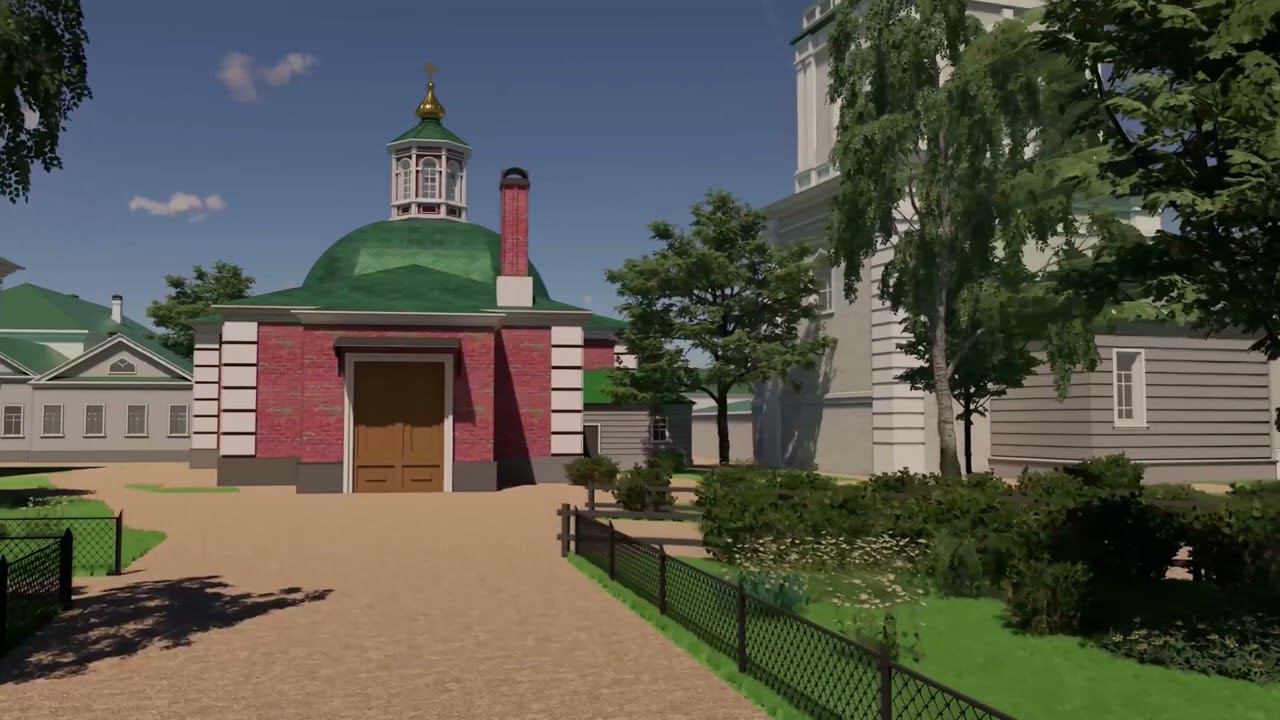 Виртуальная прогулка по территории обители смотреть онлайн