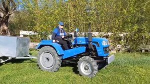 Продовження обкатки мінітрактора Shifeng SF-244 згідно інструкції. День 3