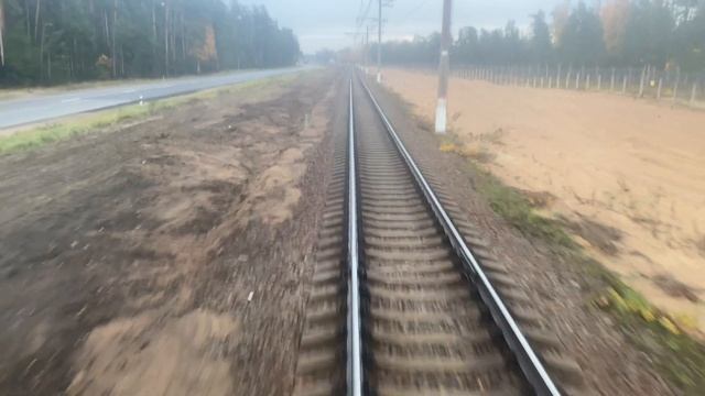 Большая Ижора - Чайка (проезд в задней кабине) смотреть онлайн