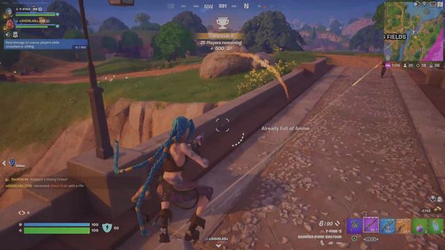 FORTNITE Battle Royale NEW Chapter 5 Season 1 ARCANE JINX Skin Showcase PS5 Gameplay 4K HDR 60 FPS смотреть онлайн