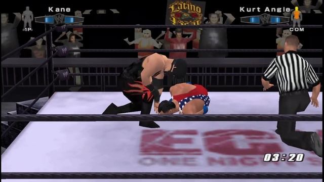 The Great One's PSP WWE Smackdown vs Raw 2006 Mod Matches Kane 01 vs Kurt Angle 01 смотреть онлайн