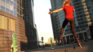 Софья Богданова представляет новые роликовые коньки FR Skates Daria