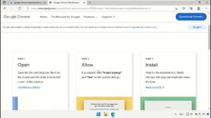 Windows 11 - Как установить свежий браузер Chrome в Windows 11