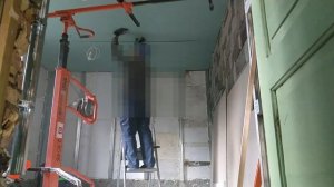 приклеить регипс, приклеить гипсокартон на "пену" двумя способами