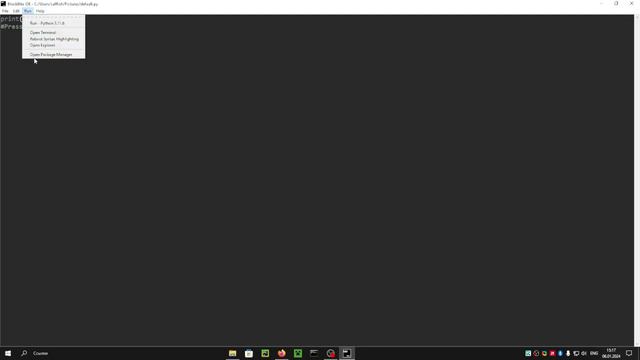 Создал свою IDE на python, на что она способна? смотреть онлайн