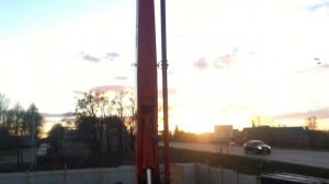 Работа автобетононасоса