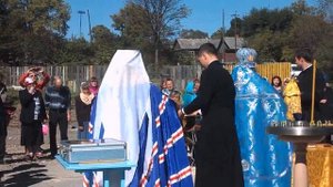 Молебен по освящению места закладки храма п Реттиховка2