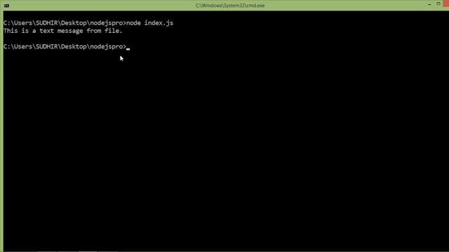 Node JS Tutorial - Reading & Writing Files