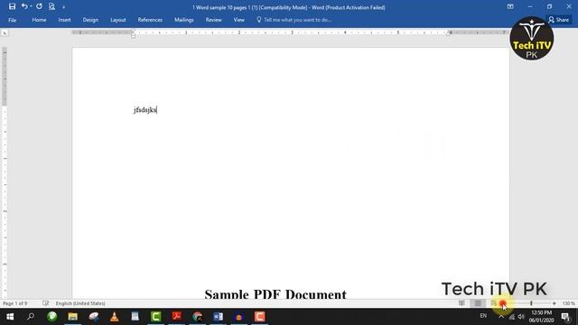 Convert PDF to Word Excel PowerPoint | Online Earning Class 7 | Tech iTV PK смотреть онлайн