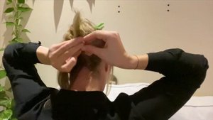 Причёска с резинками / вечерняя причёска с резинками / причёска с тремя хвостами / hairstyle ideas