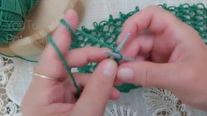 Изысканный шарф. Как связать спицами воздушный лёгкий шарф.Узор паутинка.Урок вязания для начинающи