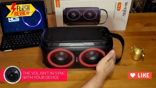 W King T9 / T9-2 Bluetooth speaker Review - 80 Watt - The loudest one смотреть онлайн
