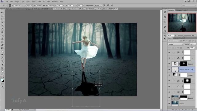 Tutorial Photoshop Fantasy Photo Manipulation - Photoshop CC Tutorial смотреть онлайн