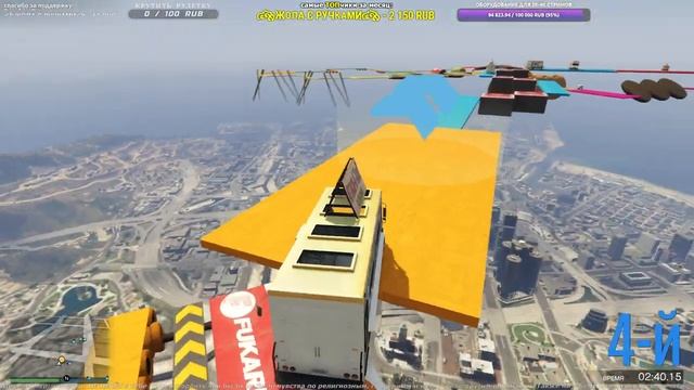 Скиллтесты в GTA5 Online: Волрайды и паркуры [Bonifaciy-Spb] смотреть онлайн