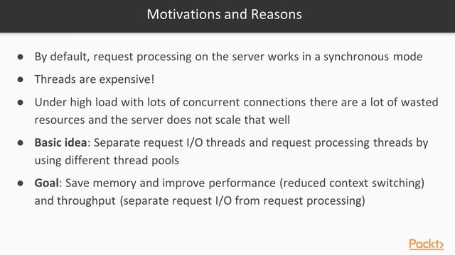 Building Web Services with Java EE 8: Benefits & Usage Scenarios of Asynchronous|packtpub.com смотреть онлайн