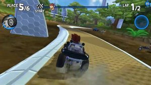 Red Planet Track Easter Egg - Beach Buggy Racing (BB Racing)