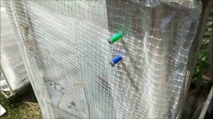 Крепим плёнку на парнике.mp4