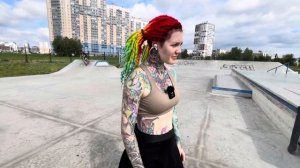 VLOG Утреннее катание на скейте без трюков