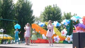 Детский праздник — Воздушный шар желаний улетает на небо !