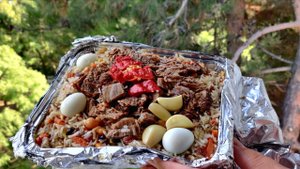 Плов Анапа ищем самую вкусную еду в Анапе, море плова  столовая Любимая  Pilaf Anapa we are looking