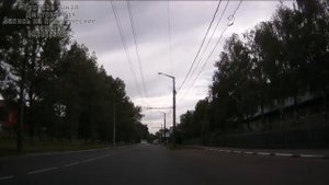 РАЗВОРОТ ул.Гагарина от Московского пр-та  маршрут ГИБДД №2 г. Ярославль