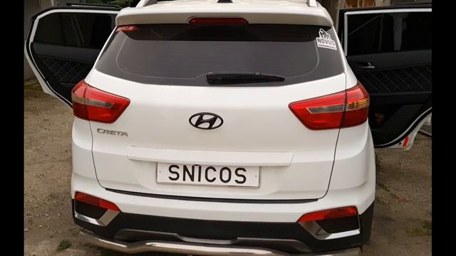 Hyundai Creta - замена штатных динамиков на AMP смотреть онлайн