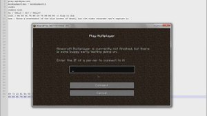 Minecraft Hex.exe - All multiplayer responses