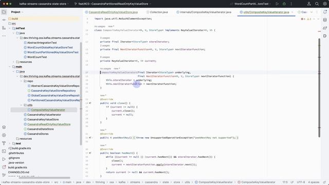 Live Coding `CassandraPartitionedReadOnlyKeyValueStore` for 'kafka-streams-cassandra-state-store' смотреть онлайн
