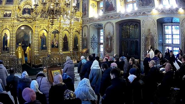 13.3.22 Часы и поздняя литургия. Неделя первая Великого поста. Торжество православия смотреть онлайн